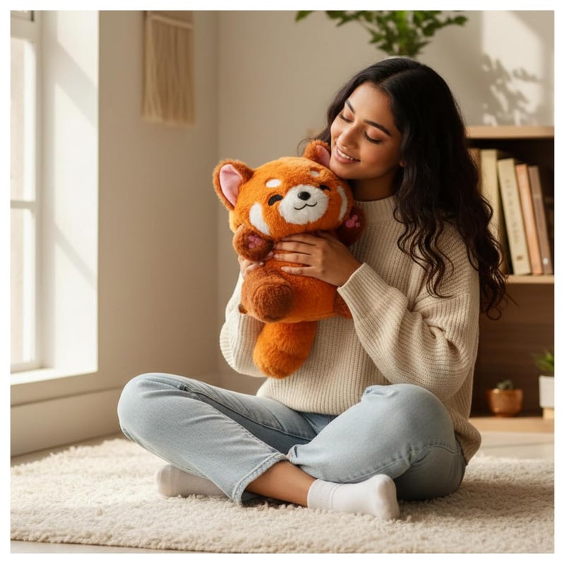 Fusked Flufies Breathing Teddy Soft Toys - 25 cm Sensory and Musical Toys for Kids - Image 4